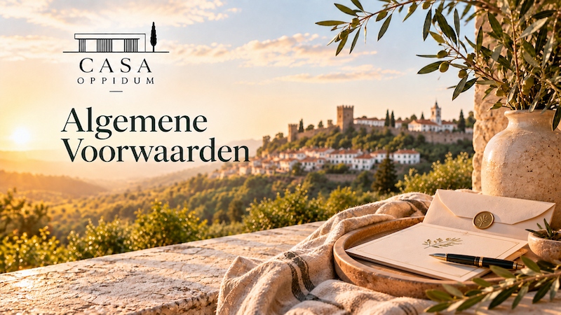 Algemene Voorwaarden Casa Oppidum